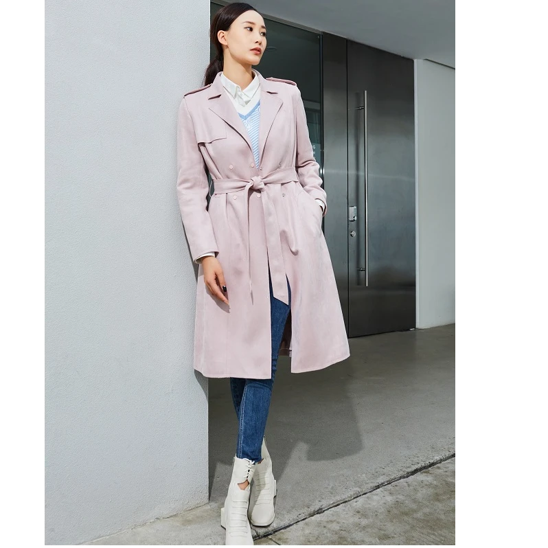 她翼24轻奢高级感贵气高档正版绝美设计款风衣女EF5244333245