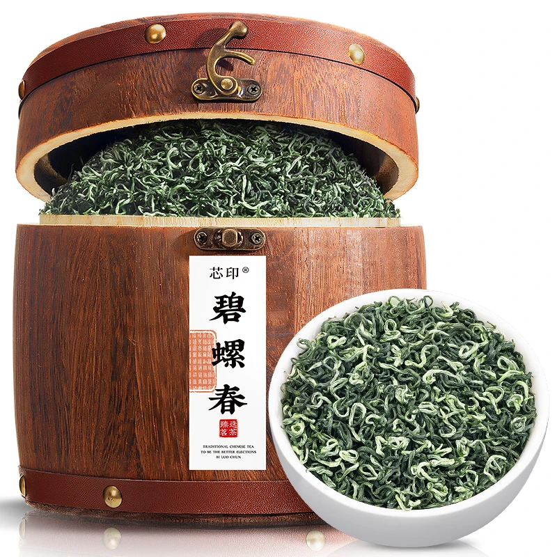 特级碧螺春2025新茶春茶绿茶明前绿茶茶叶浓香型木桶礼盒装500克