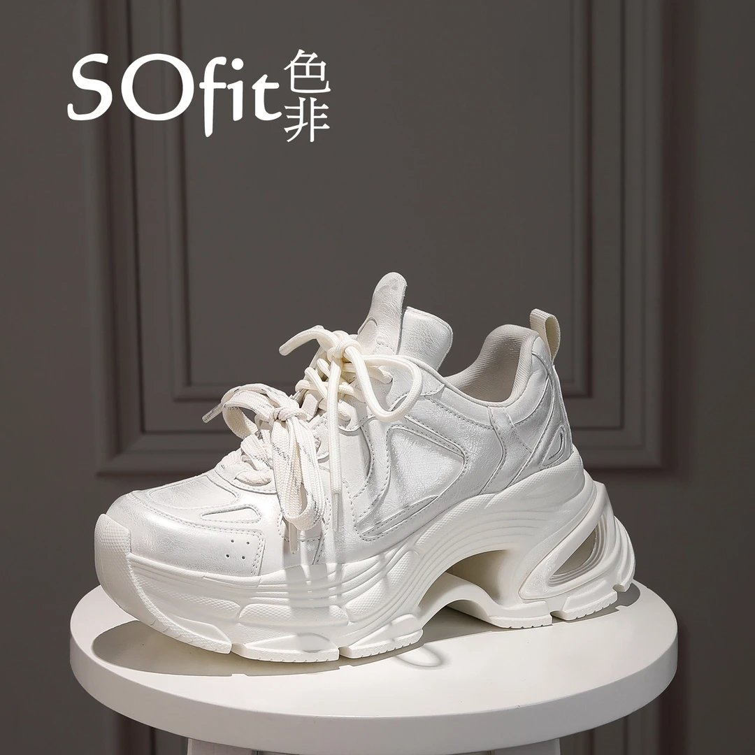 一号店●色非增高7cm时尚厚底潮流百搭女士秋季休闲鞋潮鞋8683-9