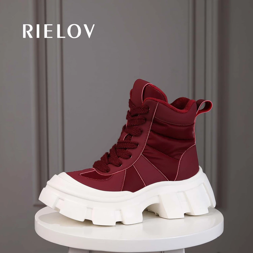 一号店●RIELOV时尚厚底增高6cm潮流百搭女士休闲鞋 986517