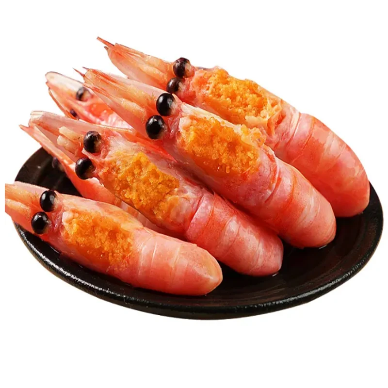 鲜活甜虾 约500g