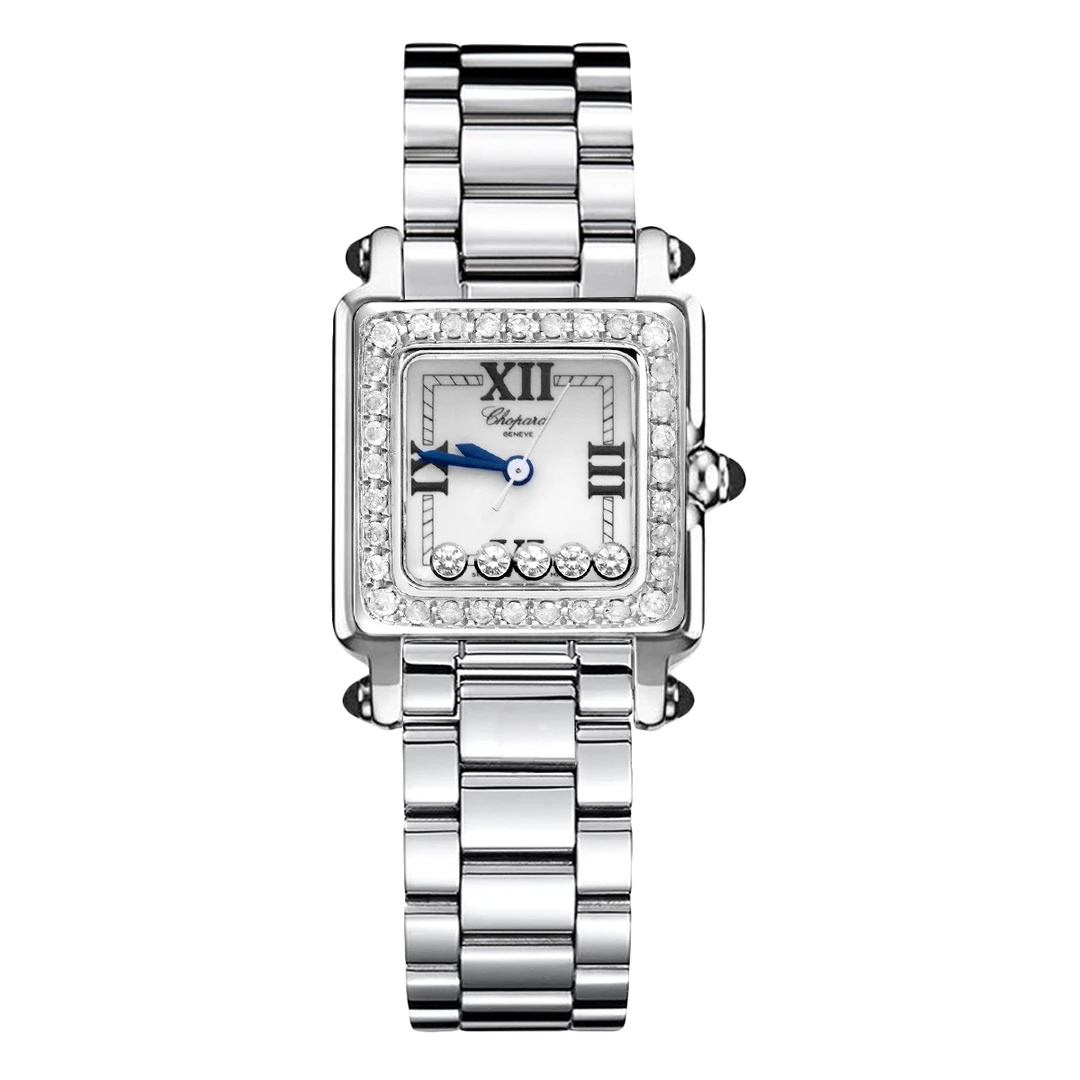 99新 Chopard/萧邦 Chopard/萧邦278892腕表白盘精钢后钻女表