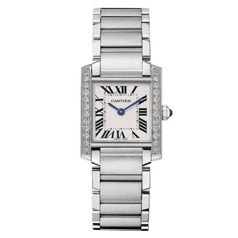 99新 Cartier/卡地亚 坦克系列W51008Q3腕表/后钻/WHT019313