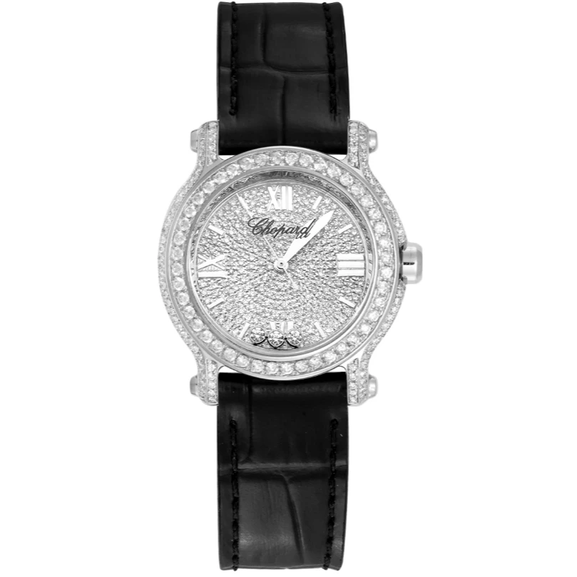 99新 Chopard/萧邦 HAPPYSPORT系278590-3001腕表后钻/WHT022066
