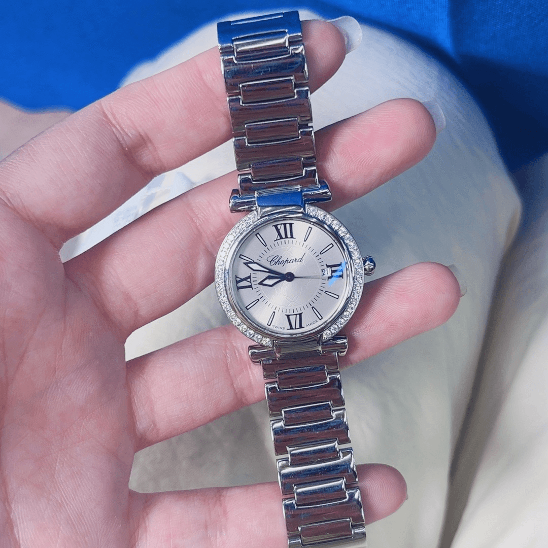 99新 Chopard/萧邦 表展/IMPERIALE388541-3002表/后钻/WHT020660