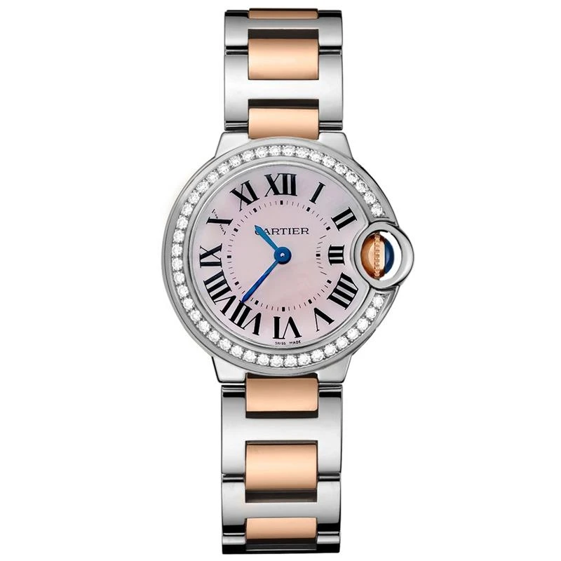 99新 Cartier/卡地亚 蓝气球系列W6920034经典腕表/后钻/tm9328