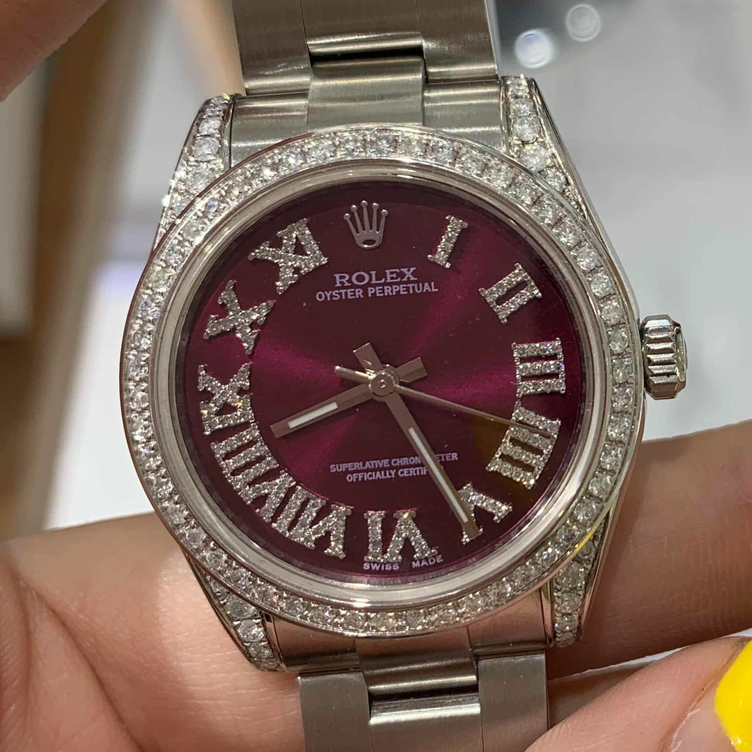 99新 Rolex/劳力士 表展蚝式恒动177200腕表/后镶钻/wht023172