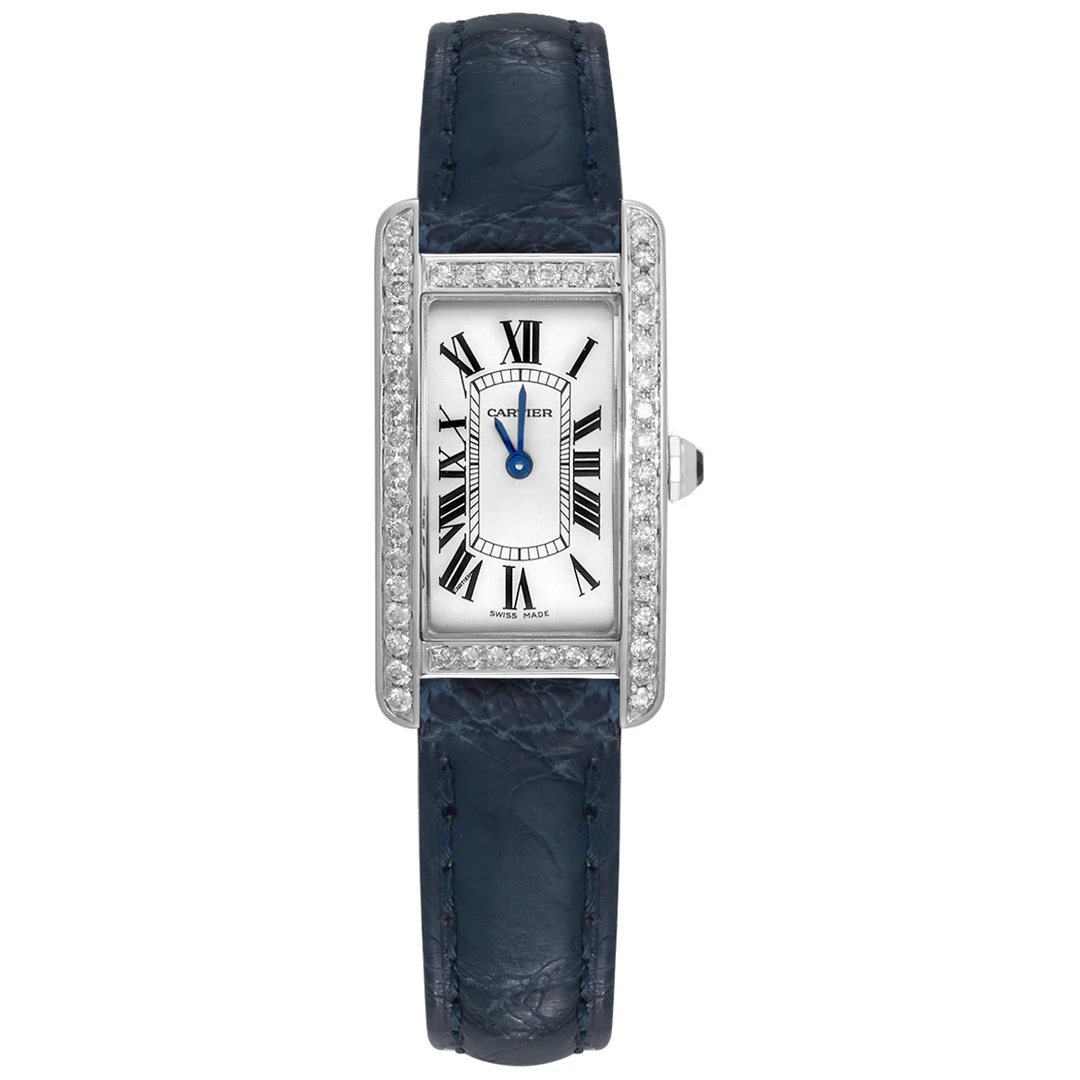 99新 Cartier/卡地亚 坦克W2601956表/后钻WHP021157