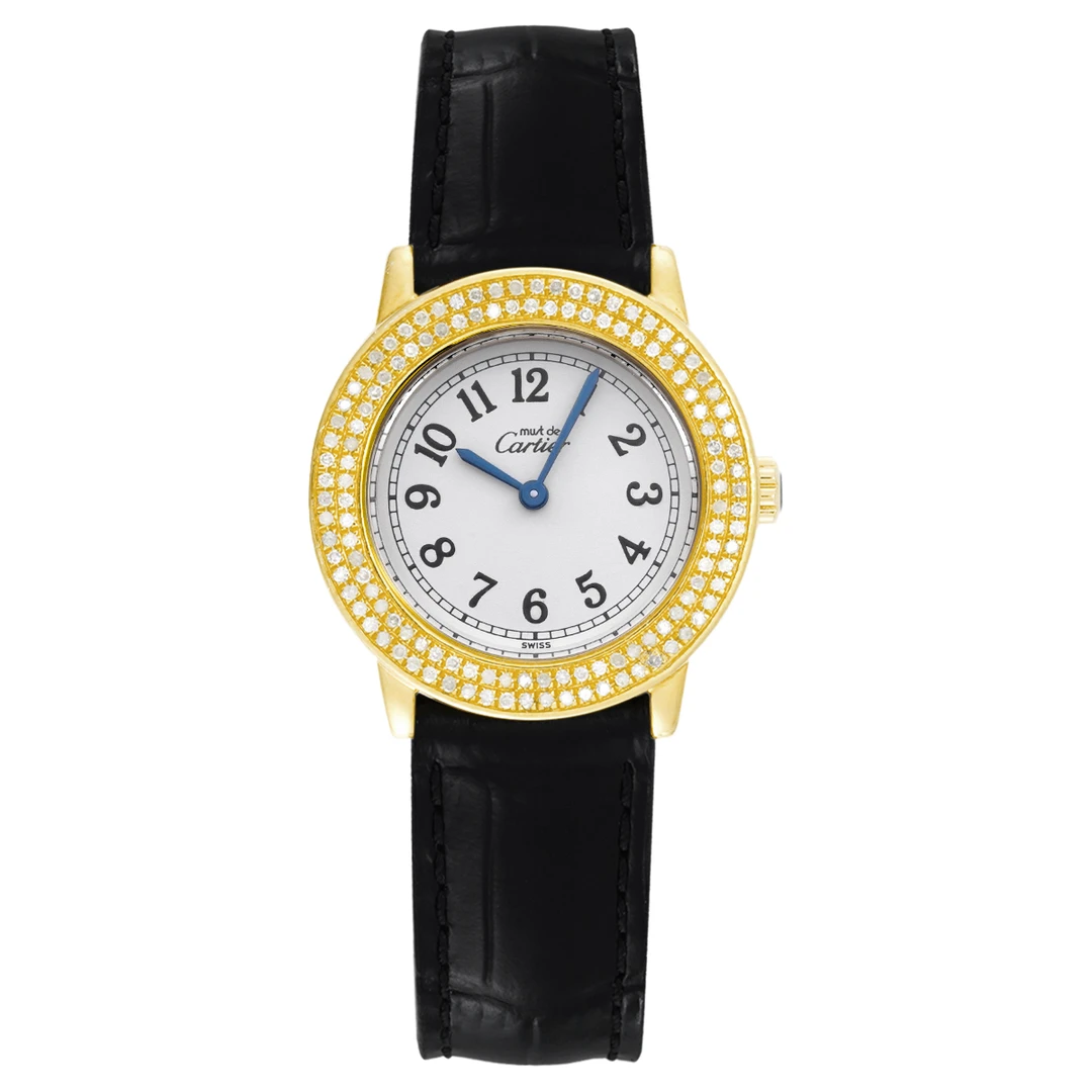 99新 Cartier/卡地亚 21世纪系列26mm腕表/后钻/WHT023185