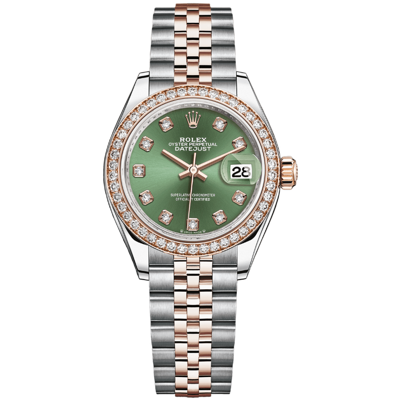 99新 Rolex/劳力士 女装日志型m279381rbr-0007腕表/WHP022609