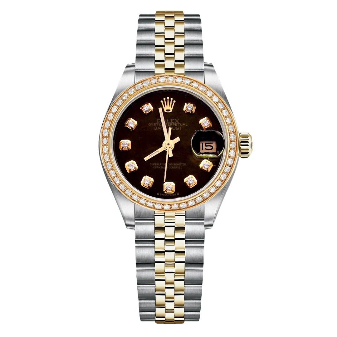95新 Rolex/劳力士 69173系列咖啡盘腕表/自动机械后钻/WHP024897