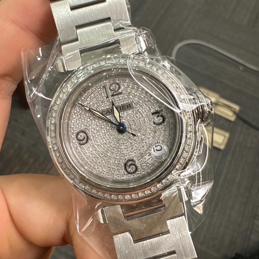 99新 Cartier/卡地亚 表展/帕莎系列W31015M7腕表/后钻/WHT021538