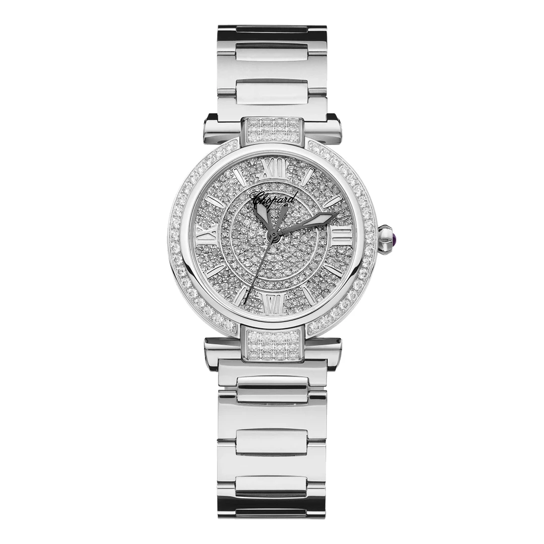 99新 Chopard/萧邦 IMPERIALE系列388541后钻腕表/WHT023679