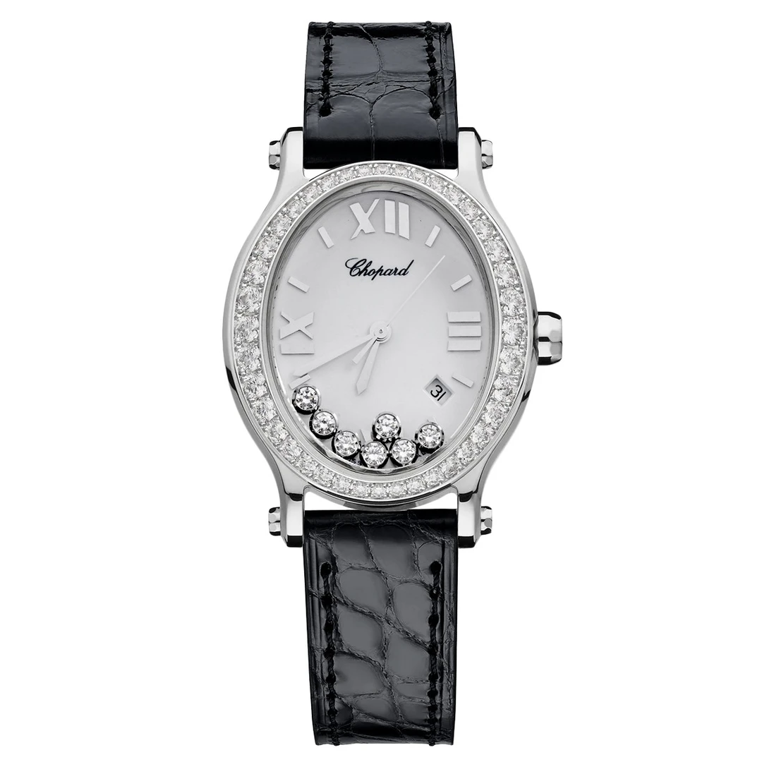 99新 Chopard/萧邦 HAPPYDIAMONDS/278546-3001表/后钻/WHT018084