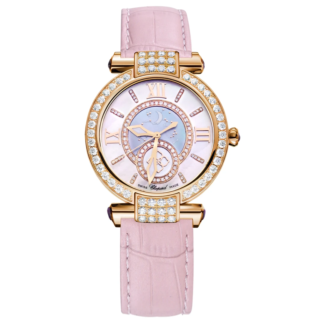 99新 Chopard/萧邦 IMPERIALE系列384221贝母后钻腕表/WHT026365
