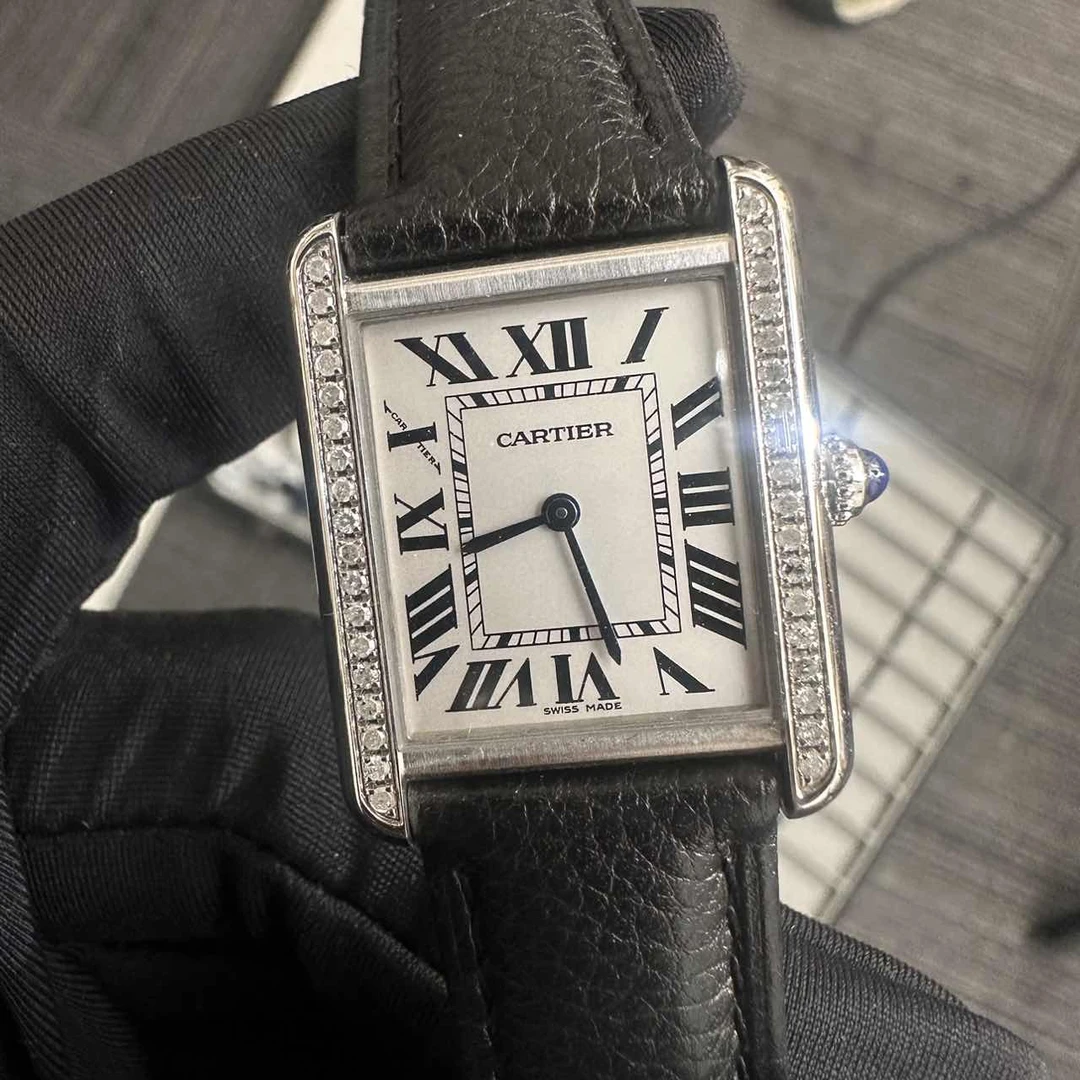 99新 Cartier/卡地亚 表展/坦克系列WSTA0030腕表/后钻/WHP026260