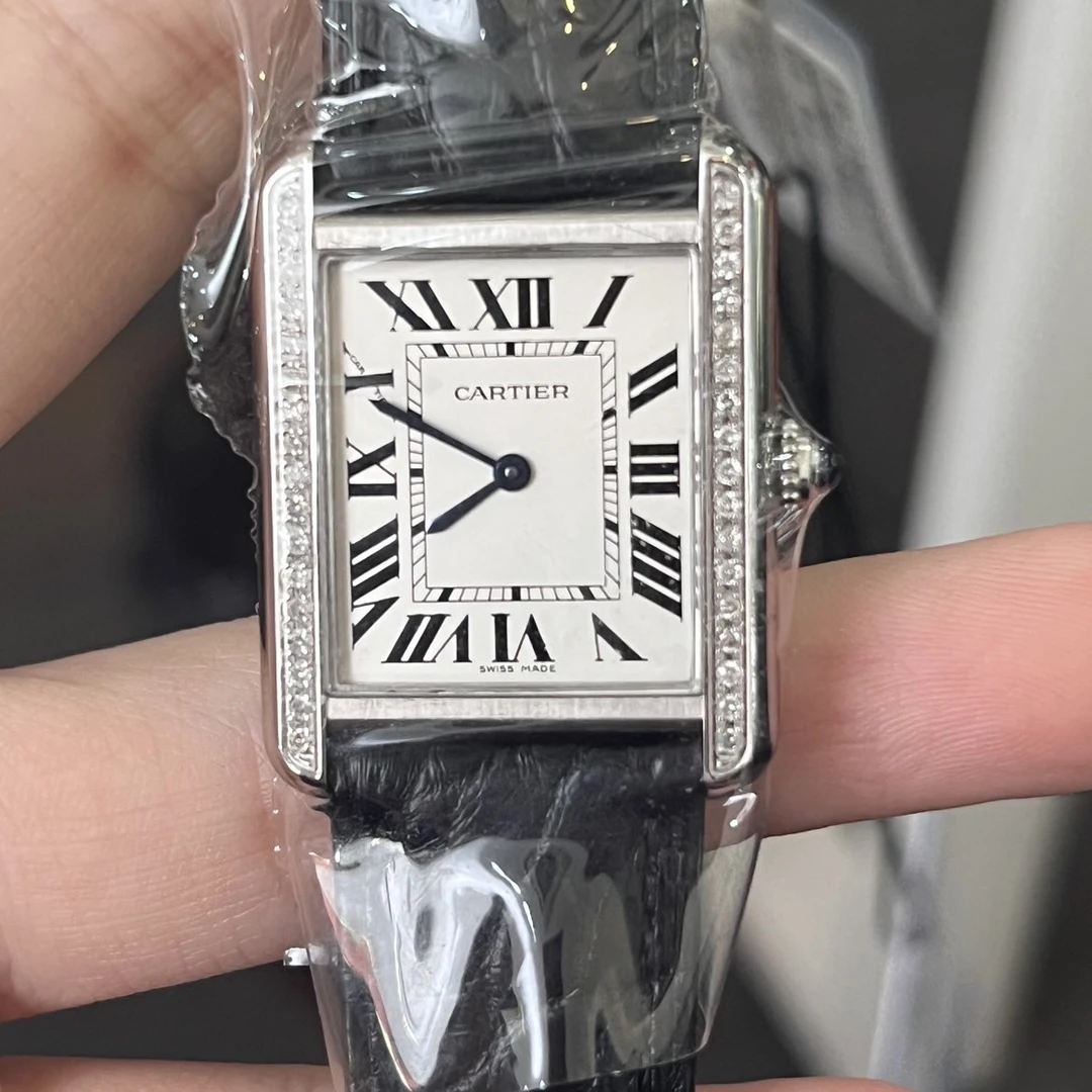 99新 Cartier/卡地亚 表展/坦克系列W5200005腕表/后钻/WHP022043