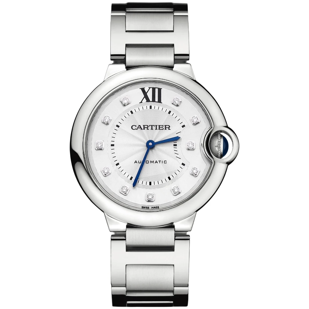 99新 Cartier/卡地亚 蓝气球系列WE902075表/精钢白盘/WHP025543