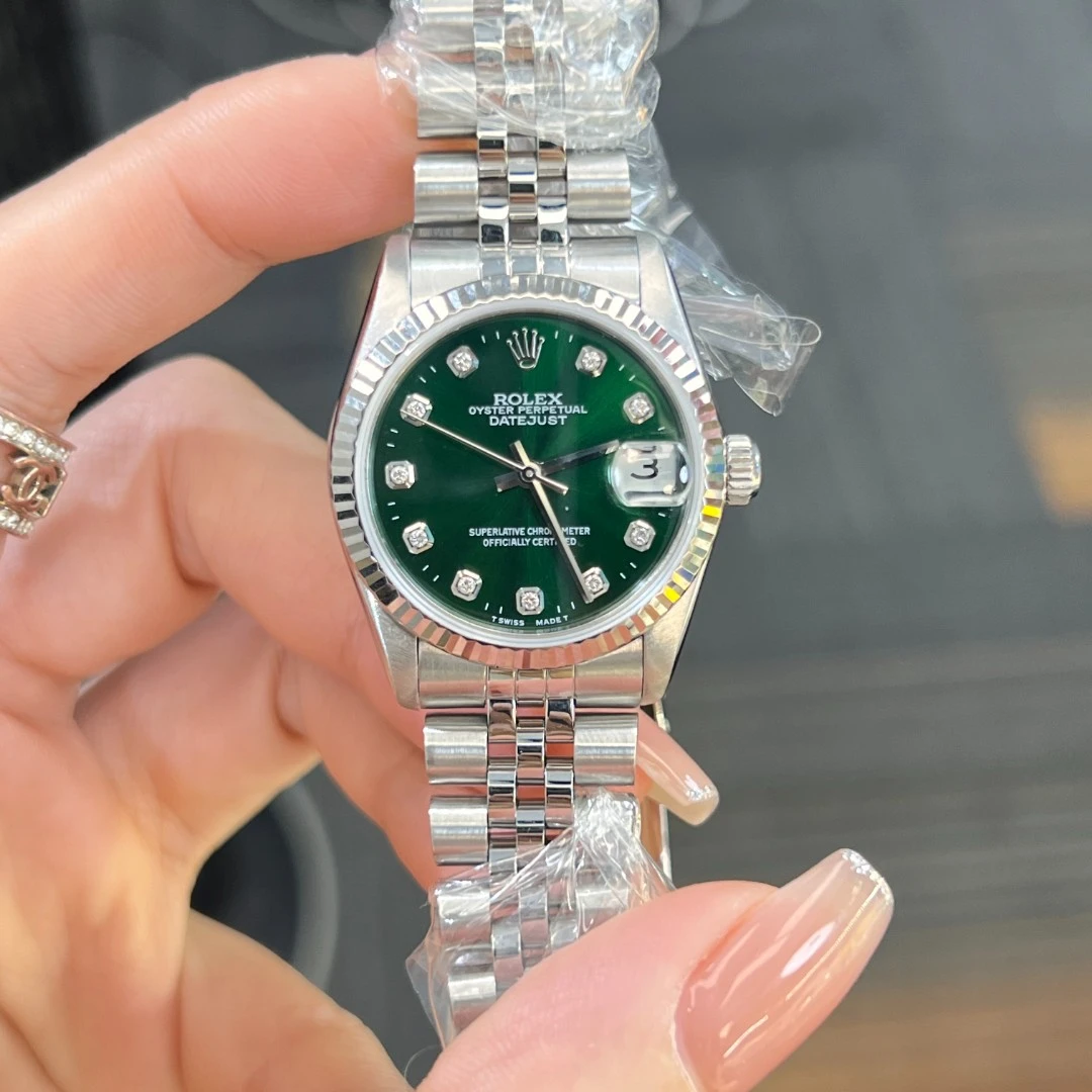 95新 Rolex/劳力士 68274绿盘狗牙圈/机械后钻/WHP023706