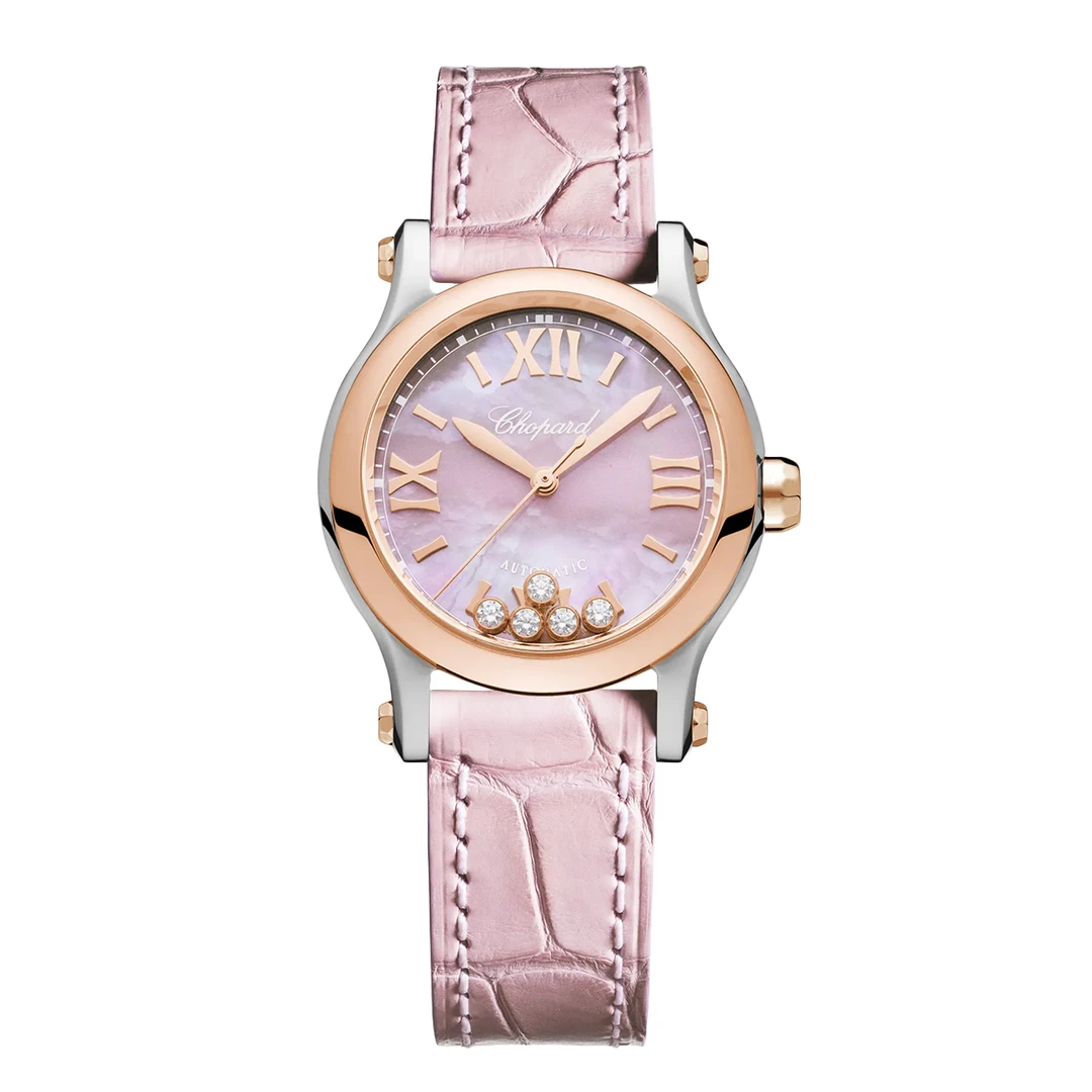 99新 Chopard/萧邦 系列278573-6011腕表/机械/粉贝母WHP027988