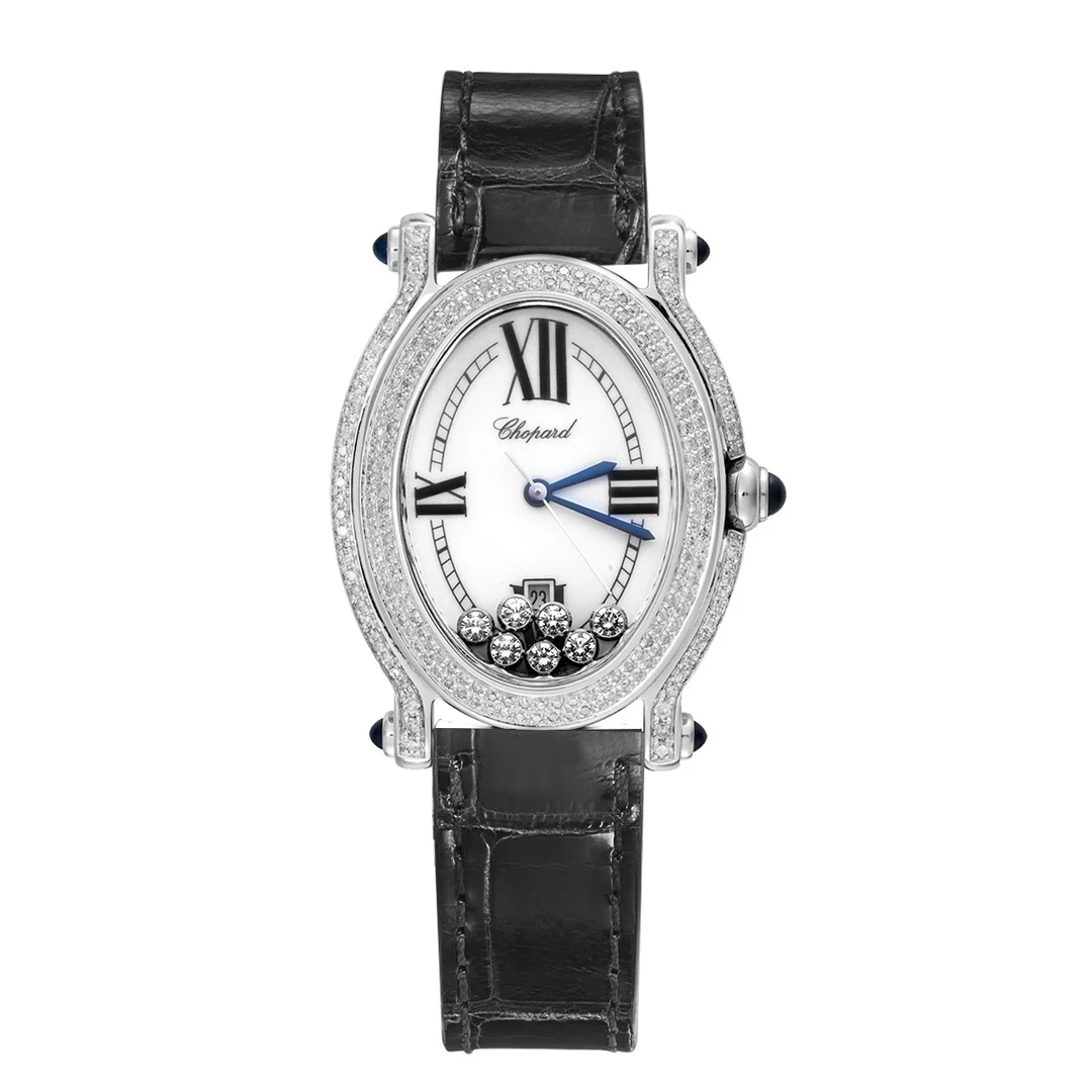 99新 Chopard/萧邦 快乐钻278937-3005腕表/石英/后钻/tm16073