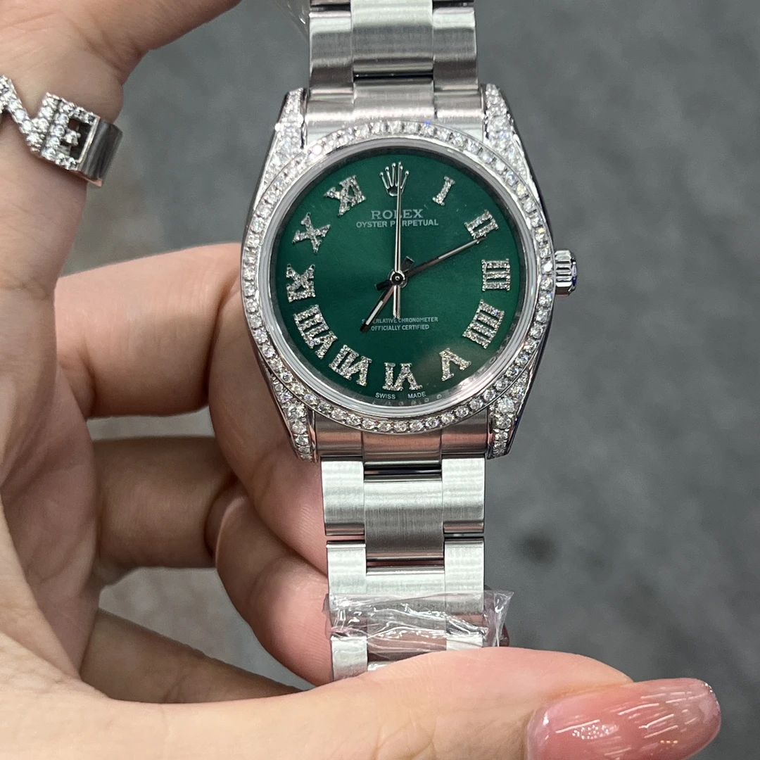 99新 Rolex/劳力士 蚝式恒动系列177200腕表/后钻/WHT023012