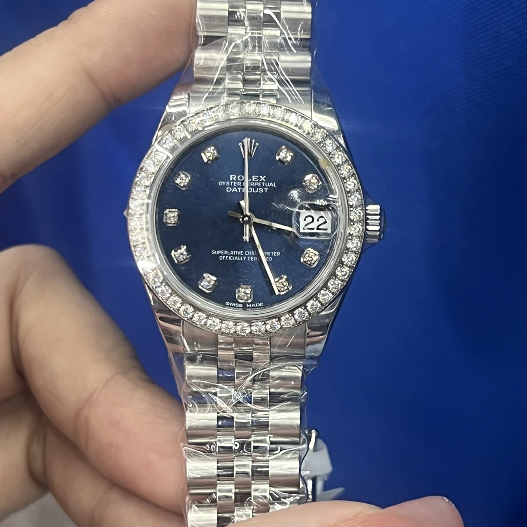 99新 Rolex/劳力士 表展178384蓝盘自动机械腕表