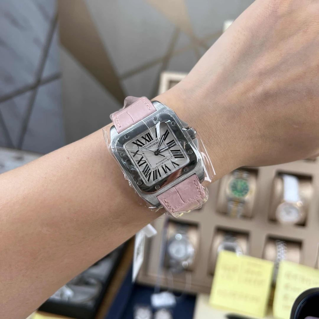 99新 Cartier/卡地亚 山度士系列W20106X8腕表/WHP019862