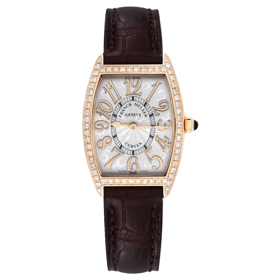 99新 Franck Muller/法兰克穆勒 1752白盘金字腕表后钻/WHT023134