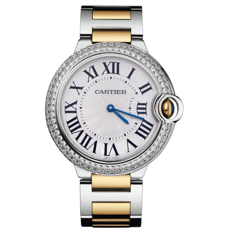 99新 Cartier/卡地亚 蓝气球系列W69008Z3腕表/后镶钻/WHP018035