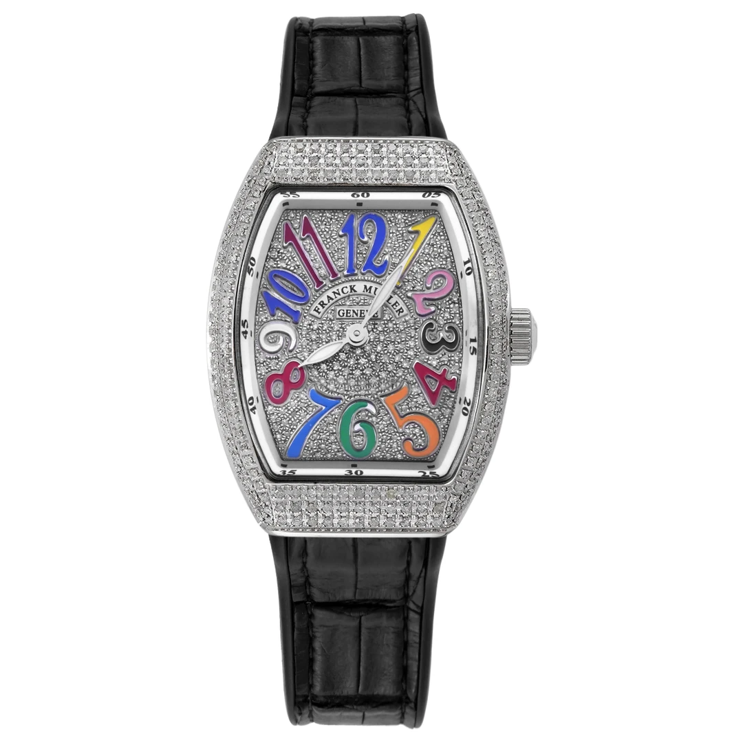 99新 Franck Muller/法兰克穆勒 V32彩字后钻腕表/WHP029416