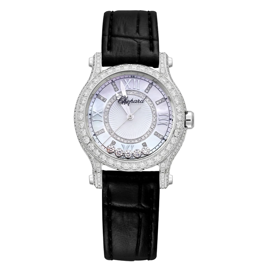 99新 Chopard/萧邦 HAPPYDIAMONDS系列278509腕表/后钻/WHT020732