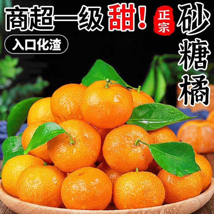 正宗广西沙糖桔无籽整箱水果薄皮特级桔子砂糖橘小橘子新鲜包邮甜
