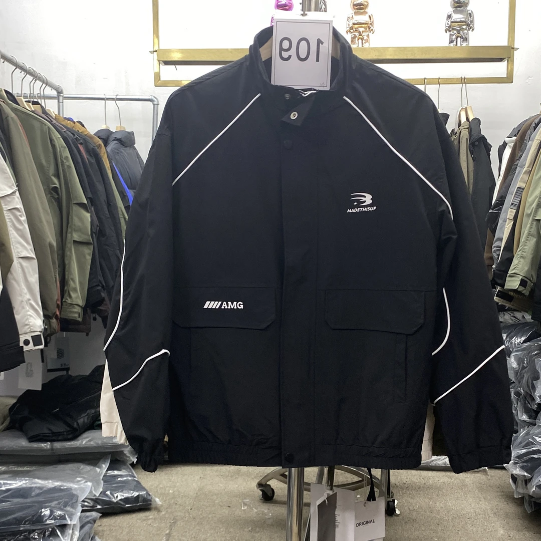 立领夹克男士春秋季新款潮流休闲春装宽松户外外套男-86666