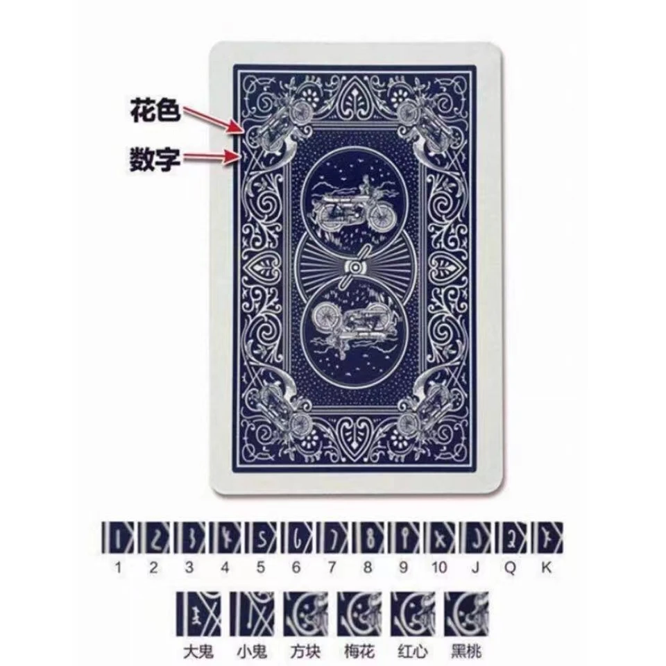 高质量魔术道具密码牌卡片969【送图解】包教会