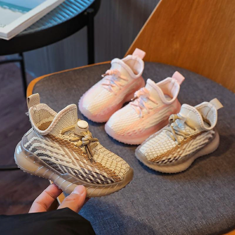 童鞋女童2024春秋新款网面透气儿童运动鞋女孩椰子鞋夏季跑步网鞋