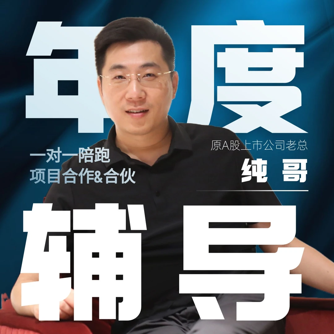 【纯哥孵化圈】1V1商业顾问