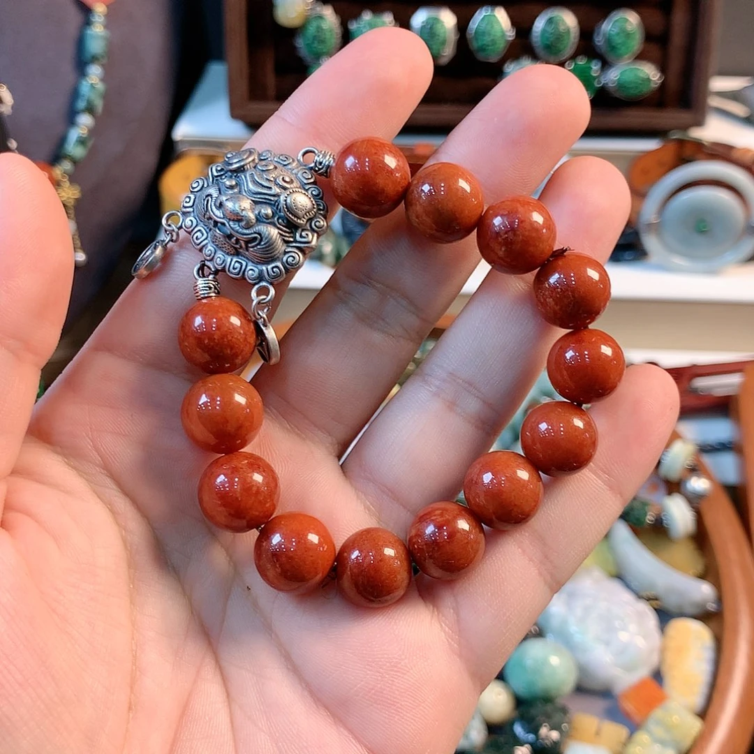 翡翠颈饰未镶嵌嘿**@手串