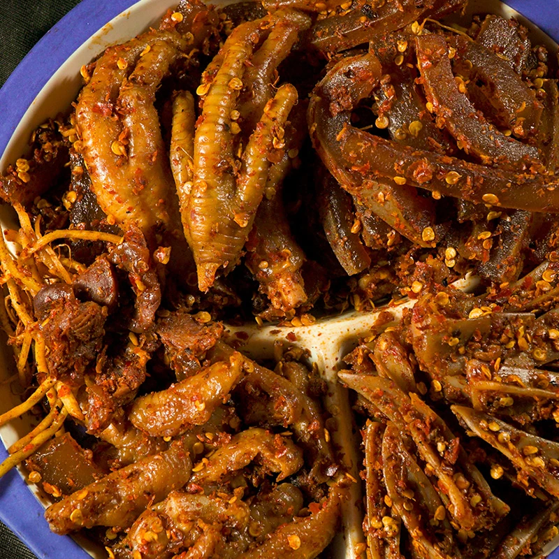 云南特产西盟佤族美食爽口下饭佤味特色香辣美食