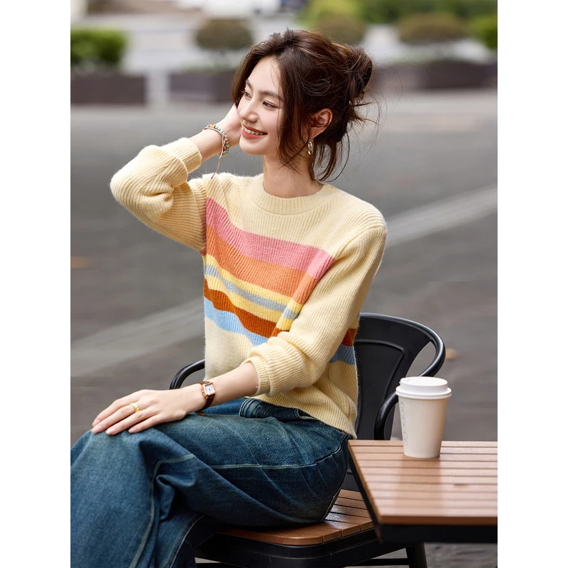 编号【】苏醒的乐园2024年新款时尚气质毛衣SXMY24042