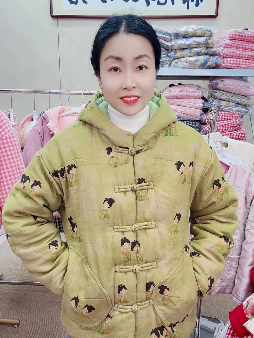 【小唐人连帽款】棉花棉袄冬季外穿加厚棉服女士棉衣