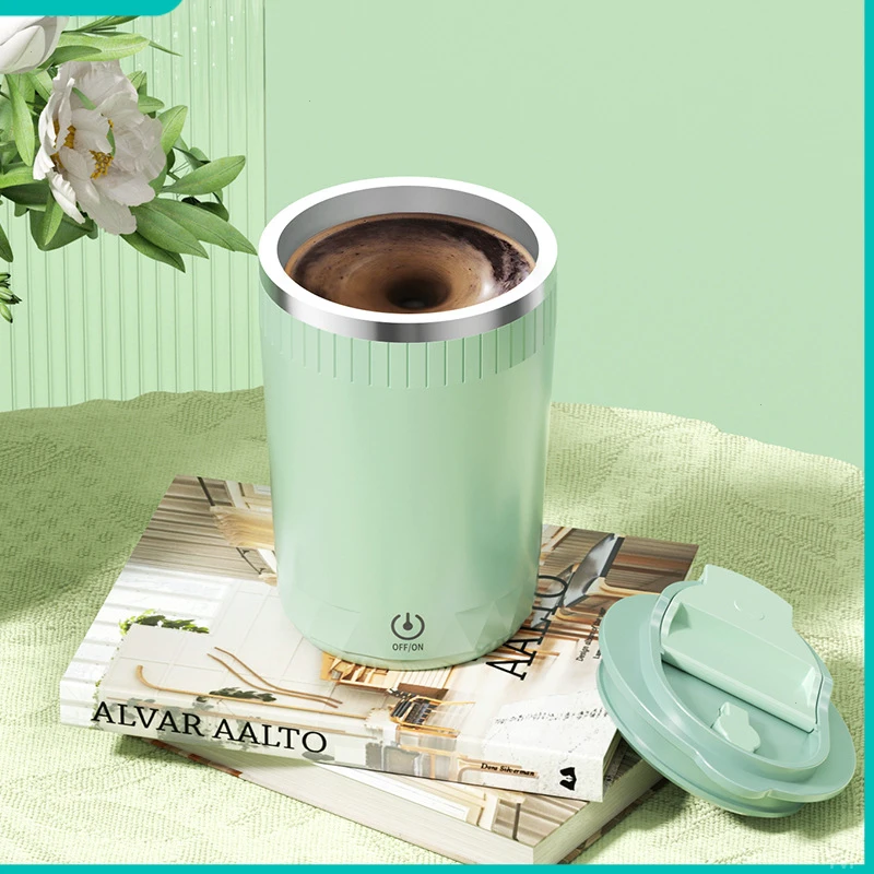 全自动搅拌杯咖啡杯懒人便携式清新蛋白粉奶粉水杯充电款电动搅拌