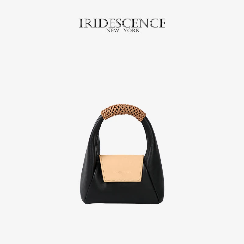 IRIDESCENCE园艺包设小众包包新款手工编织手提斜挎包女