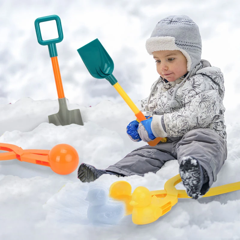 儿童冬季户外玩具 夹雪球玩具 雪球夹子玩雪工具雪球模具
