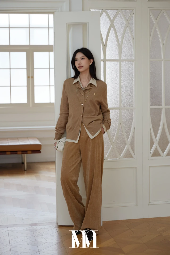 mw蒙布朗灯芯绒直筒裤