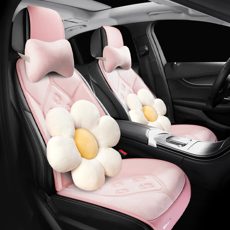 23新款翻毛皮半包汽车坐垫四季通用座垫