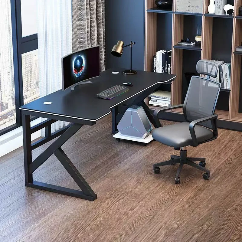 电脑桌台式网红电竞桌椅家用书桌卧室学生写字桌简约现代办公桌子
