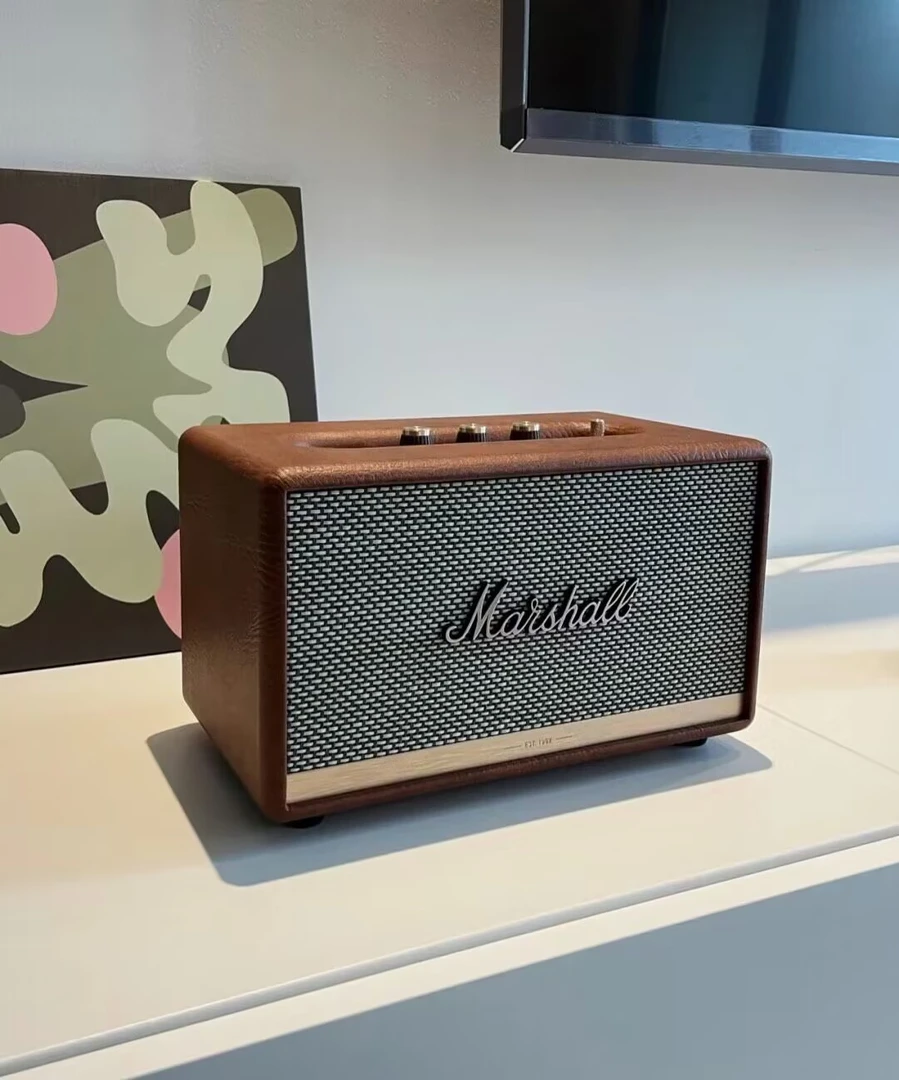准新品 MARSHALLACTON2代马歇尔蓝牙家用立体声音箱低音木质复古
