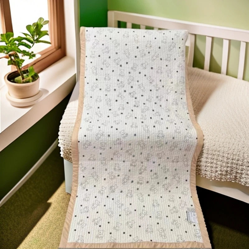 小熊院长沙发巾全盖沙发垫防滑防尘学生宿舍床床盖床盖四季通用