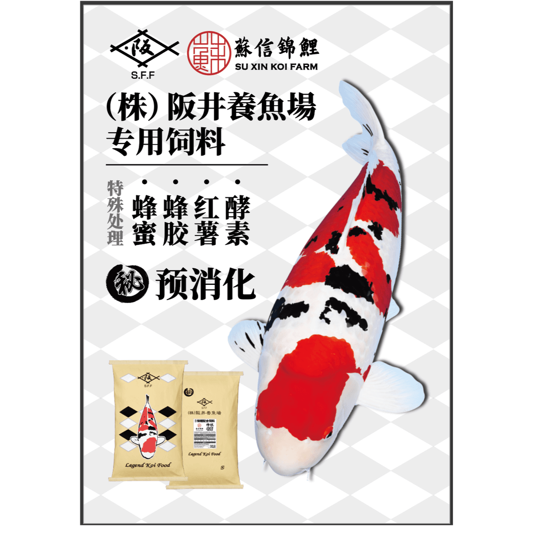 （株）阪井养鱼场专用饲料 锦鲤专用手作粮